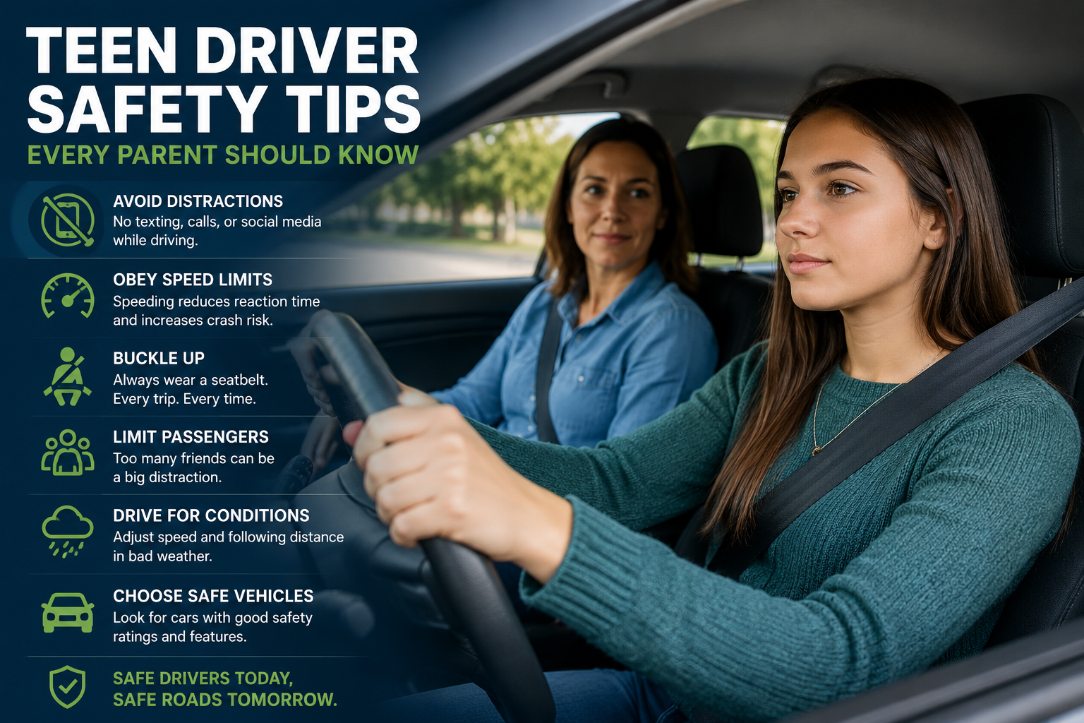 Teen Driver Safety Tips Every Parent Should Know
